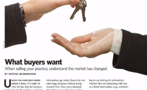 The Changing Marketplace for Practice Sales