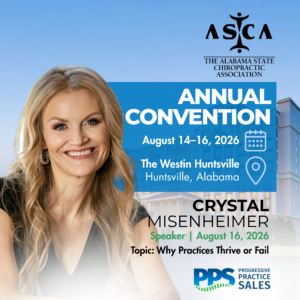 Crystal Misenheimer to Present at the Alabama State Chiropractic Association’s 100th Annual Convention